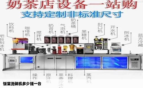饭堂洗碗机多少钱一台