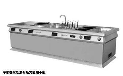 净水器水塔没有压力能用不能