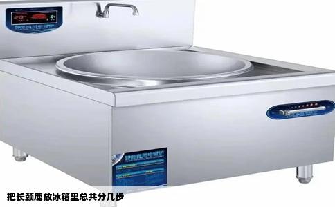 把长颈鹿放冰箱里总共分几步