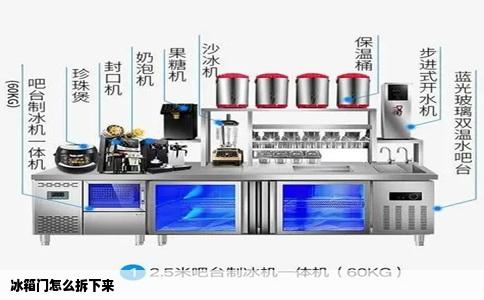 冰箱门怎么拆下来