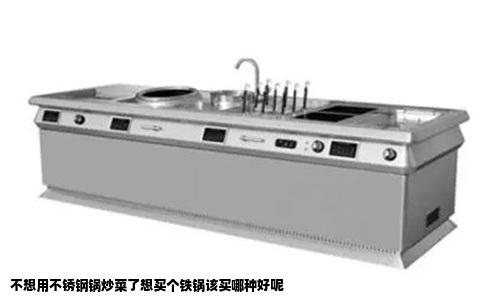 不想用不锈钢锅炒菜了想买个铁锅该买哪种好呢