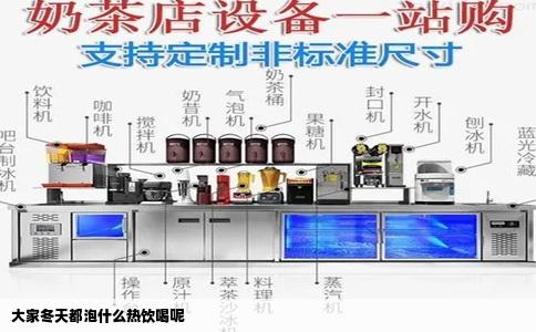 大家冬天都泡什么热饮喝呢