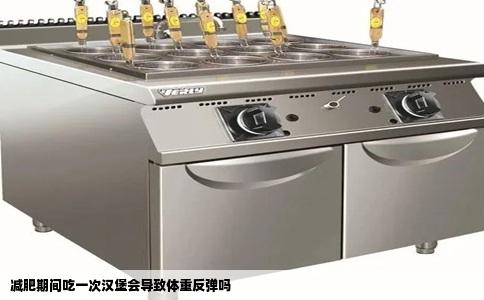 减肥期间吃一次汉堡会导致体重反弹吗