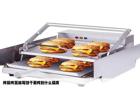 烤箱烤蔓越莓饼干要烤到什么程度