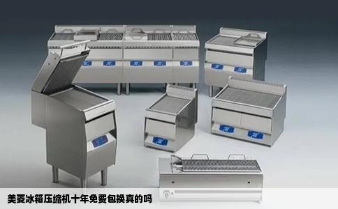 美菱冰箱压缩机十年免费包换真的吗