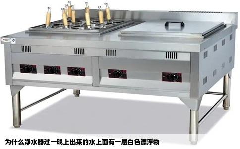 为什么净水器过一晚上出来的水上面有一层白色漂浮物