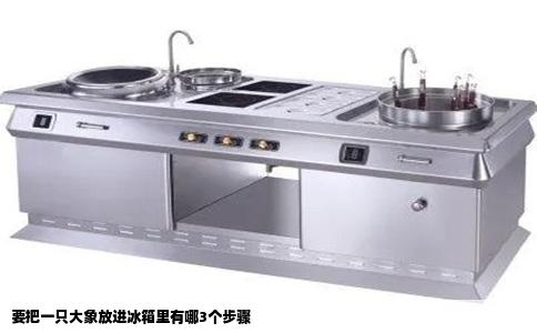 要把一只大象放进冰箱里有哪3个步骤