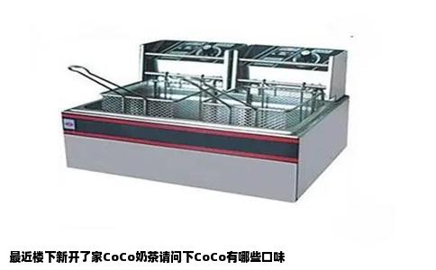 最近楼下新开了家CoCo奶茶请问下CoCo有哪些口味